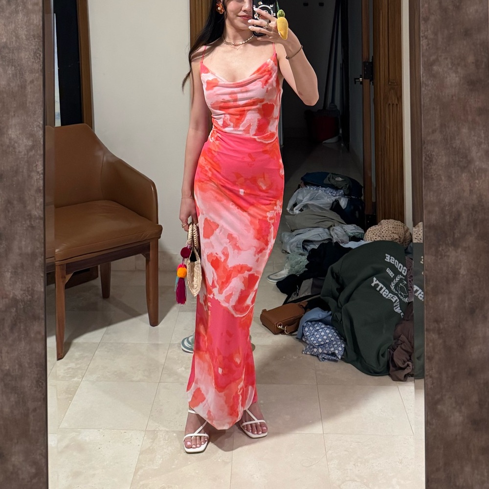 Tequila sunrise dress